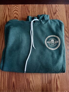 Dented Keg Green Pullover Hoodie